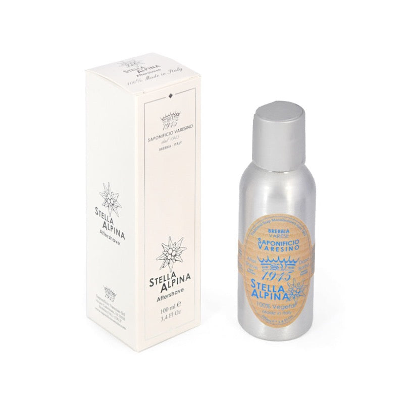 After Shave - Stella Alpina in aluminium bottle