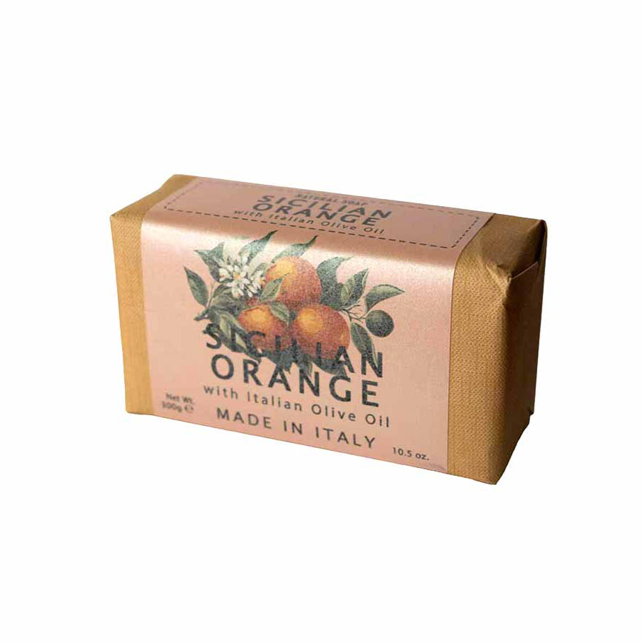 Paper Wrapped Soap - Sicilian Orange