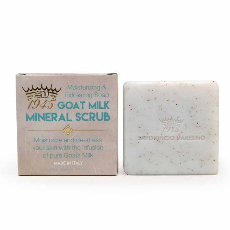 Mineral Scrub Soap - Goats Milk 200g