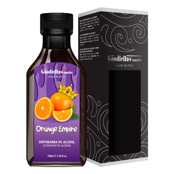 Aftershave Fluid Orange Empire zero alcohol 100ml