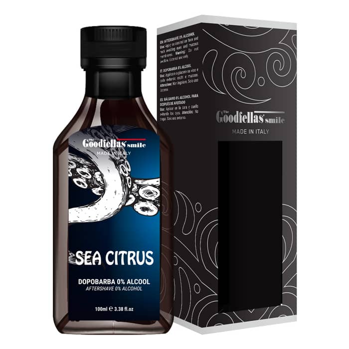 Aftershave Fluid Sea Citrus zero alcohol 100ml