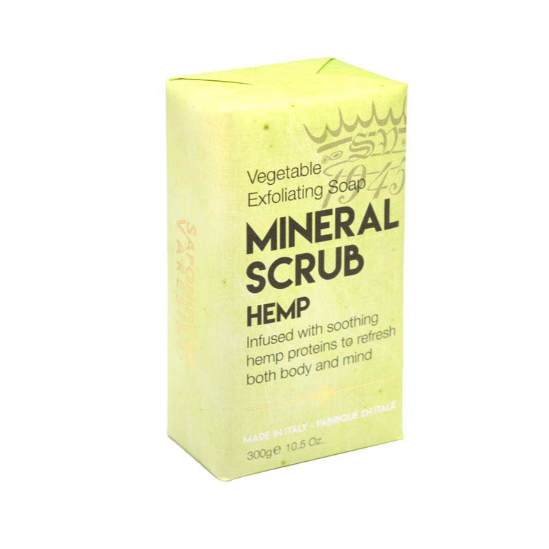 Mineral Scrub Soap - Hemp