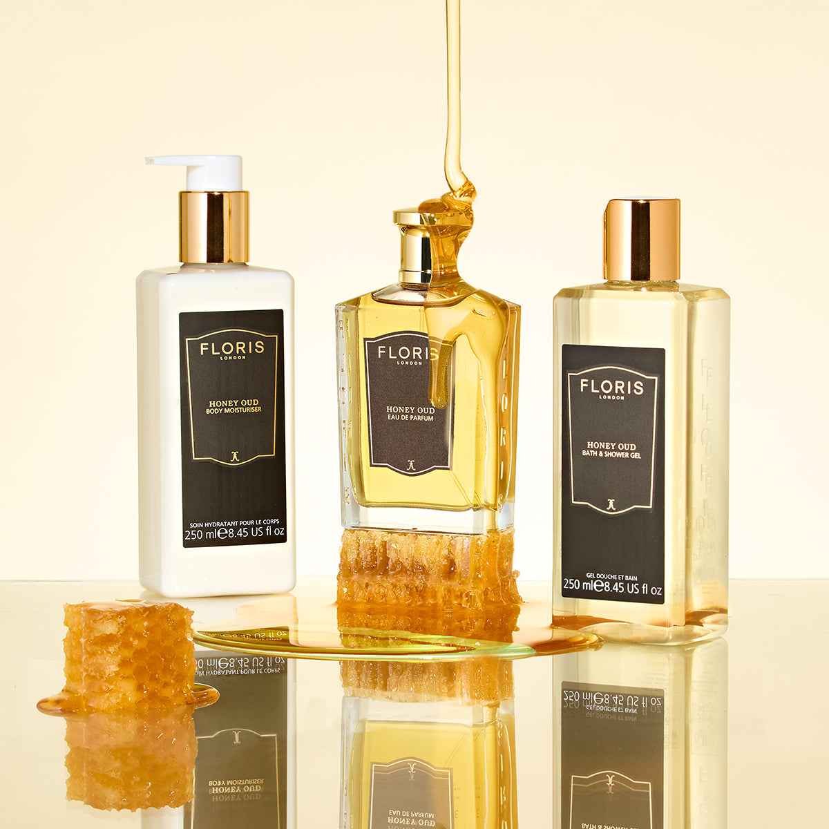 Bath & Shower Gel - Honey Oud