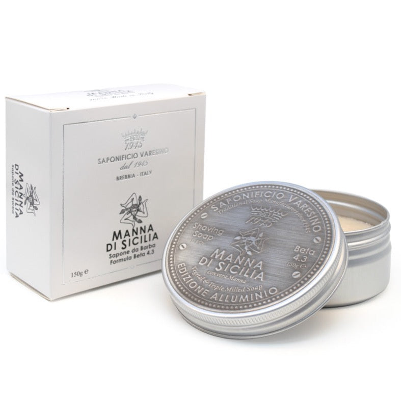 Shaving Soap - Manna di Sicilia 4.3 metal