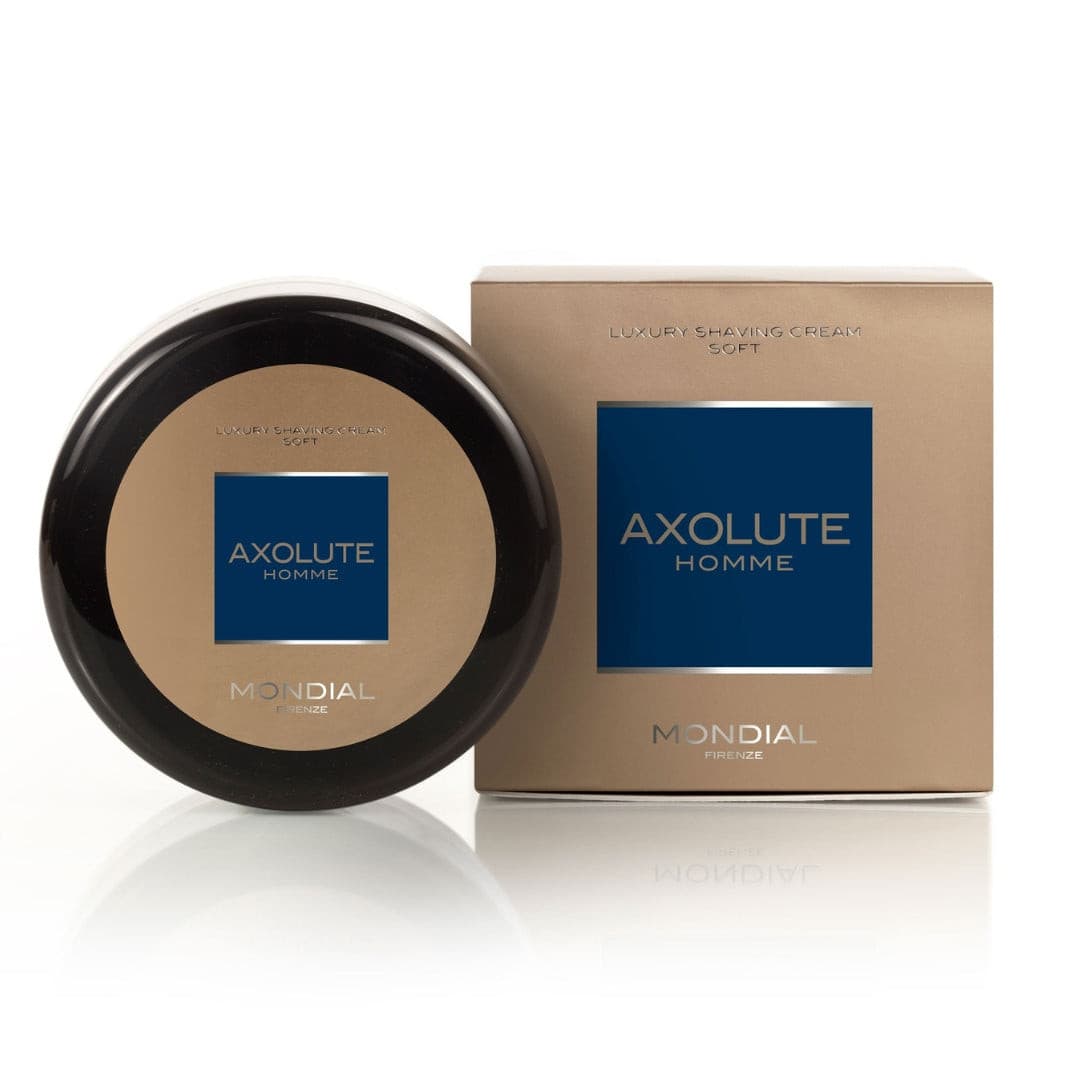 Shaving Cream 150ml Axolute Homme - plexi bowl