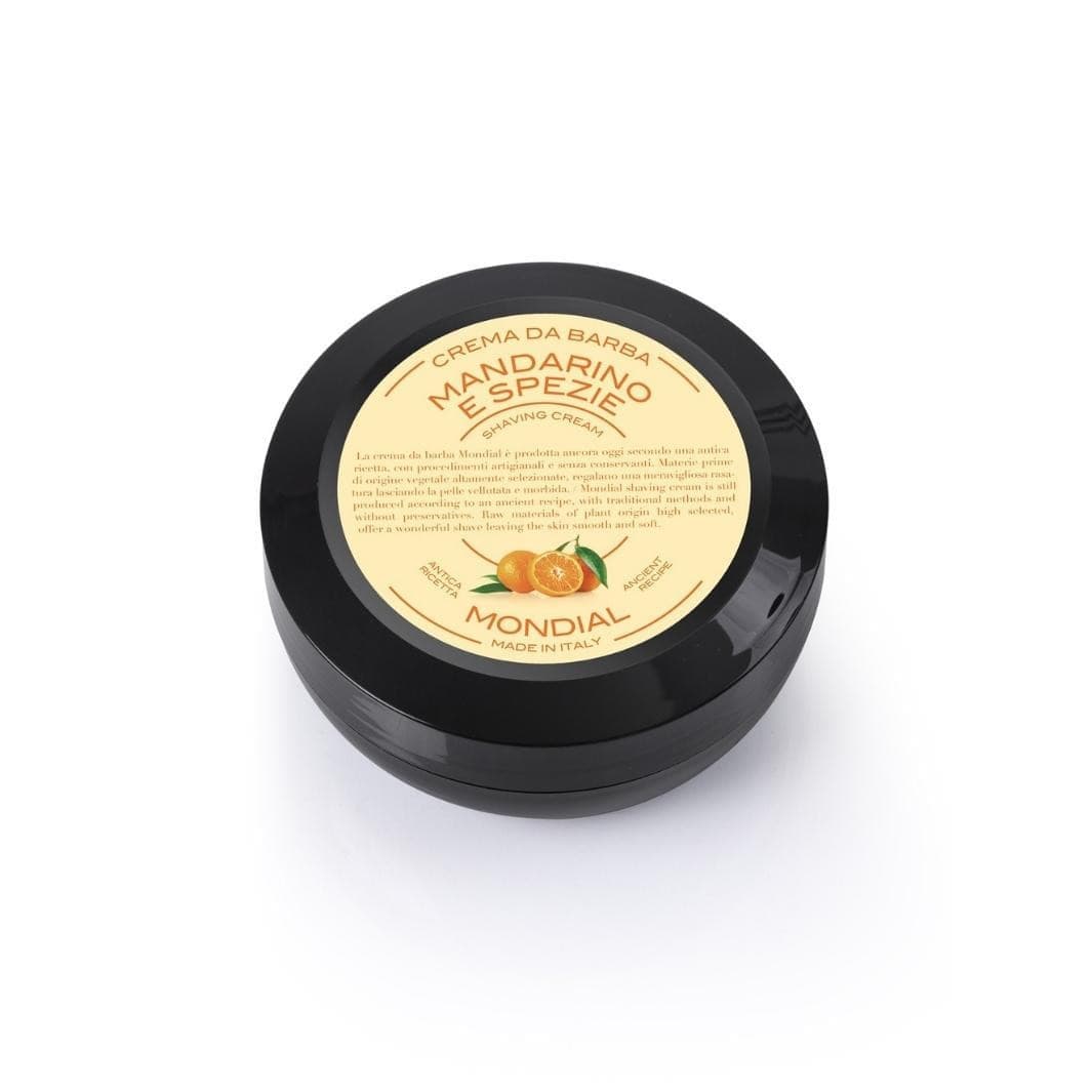 Shaving Cream Travel 75ml Mandarino e Spezie - travel jar