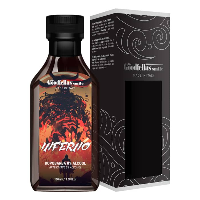 Aftershave Fluid Inferno zero alcohol 100ml