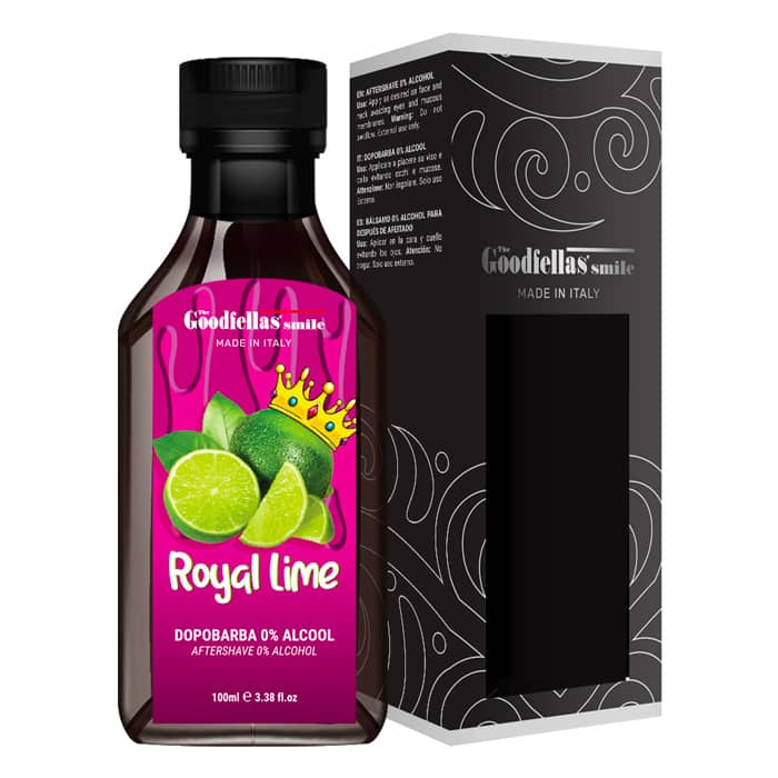 Aftershave Fluid Royal Lime zero alcohol 100ml
