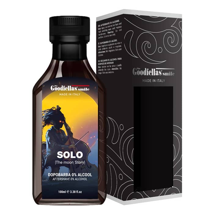 Aftershave Fluid Solo zero alcohol 100ml