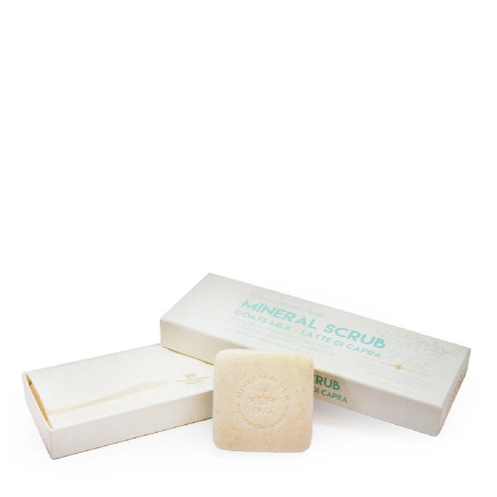 Mineral Scrub Soap Gift Box - Goats Milk