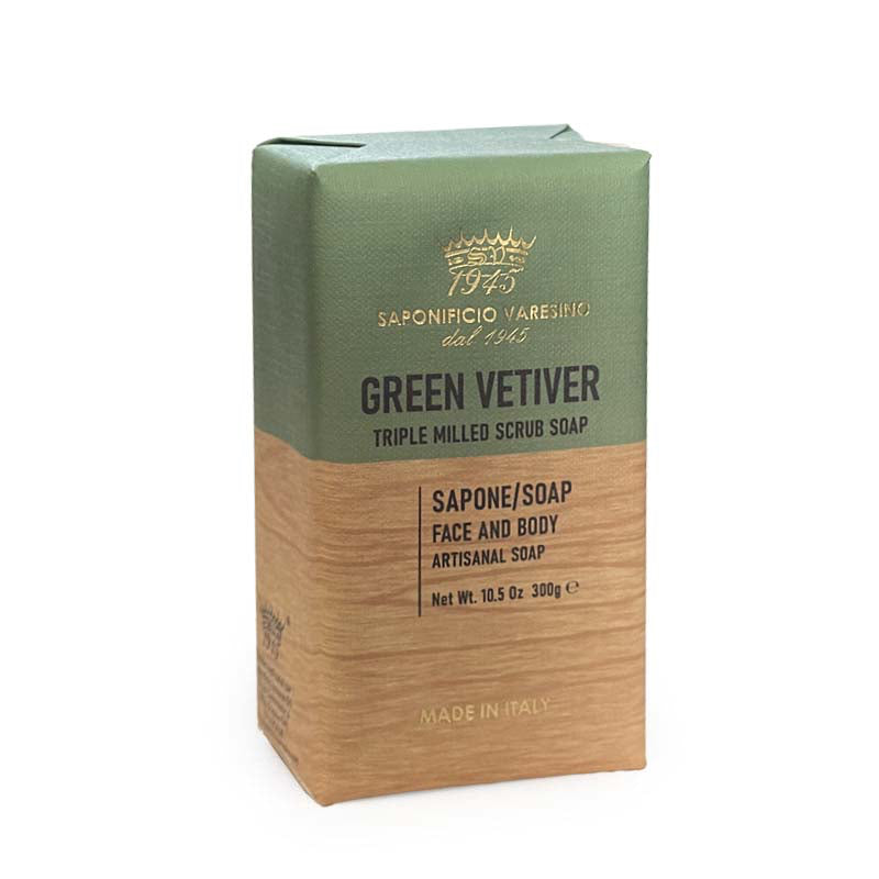 Paper Wrapped Soap - Green Vetiver
